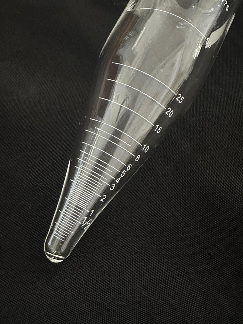 LABO Oil Centrifuge Tube - 6 Inch Short Cone 100ml
