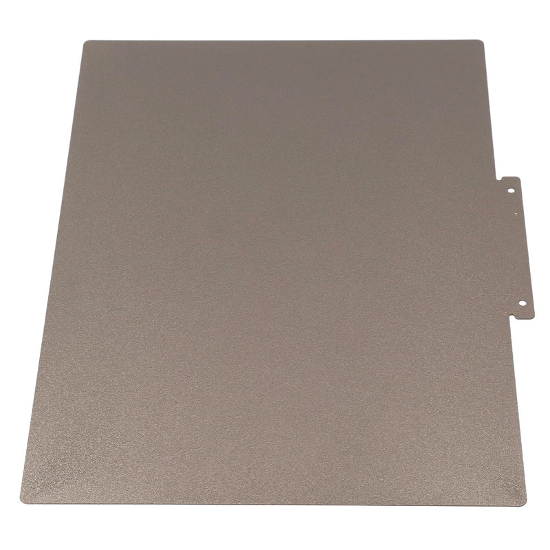 3D Printer Build Plate, Dual Sided PEI Printing Platform Board with Frosted Textured Surface for High Adhesion, Compatible with Raise3D E2, Size 254mm by 368mm