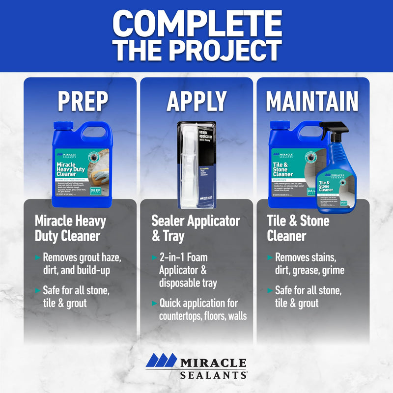 Miracle Sealants 511 H2O Plus Water-Based Penetrating Sealer, Quart