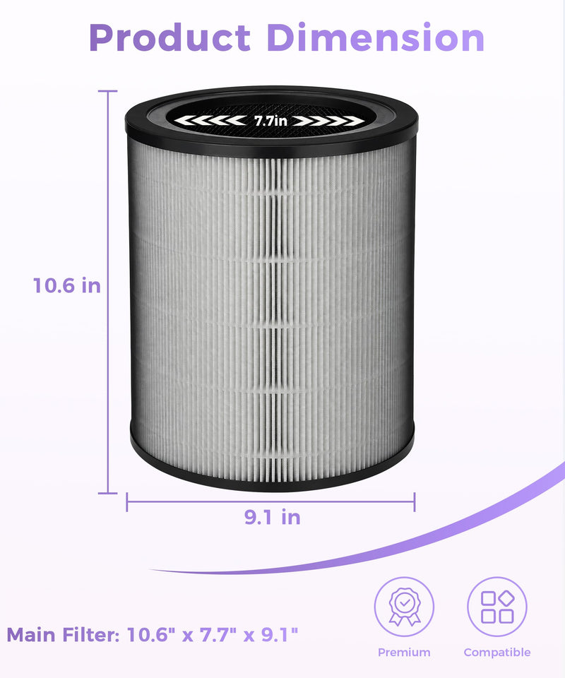 Replacement Filter R for Winix T810 T820 T830 Air Purifier 1