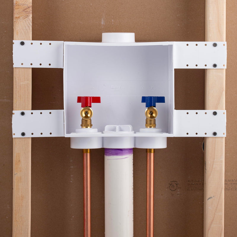 Oatey Copper Sweat Connection Washing Machine Outlet Box - 1 Each 0.25 Inch Yes