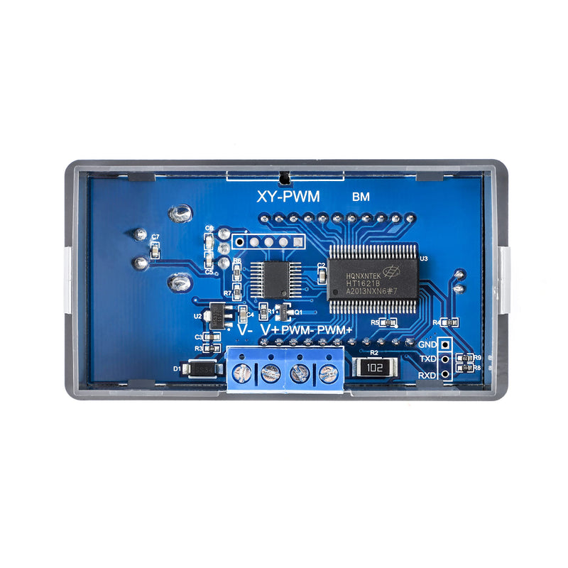 Signal Generator XY-KPWM 1-Channel PWM Generator 1Hz-150kHz Dual Mode PWM Pulse Frequency Square Wave Signal Generator Module LCD Display 3.3-30V 5-30mA Pulse Frequency Generator with Shell