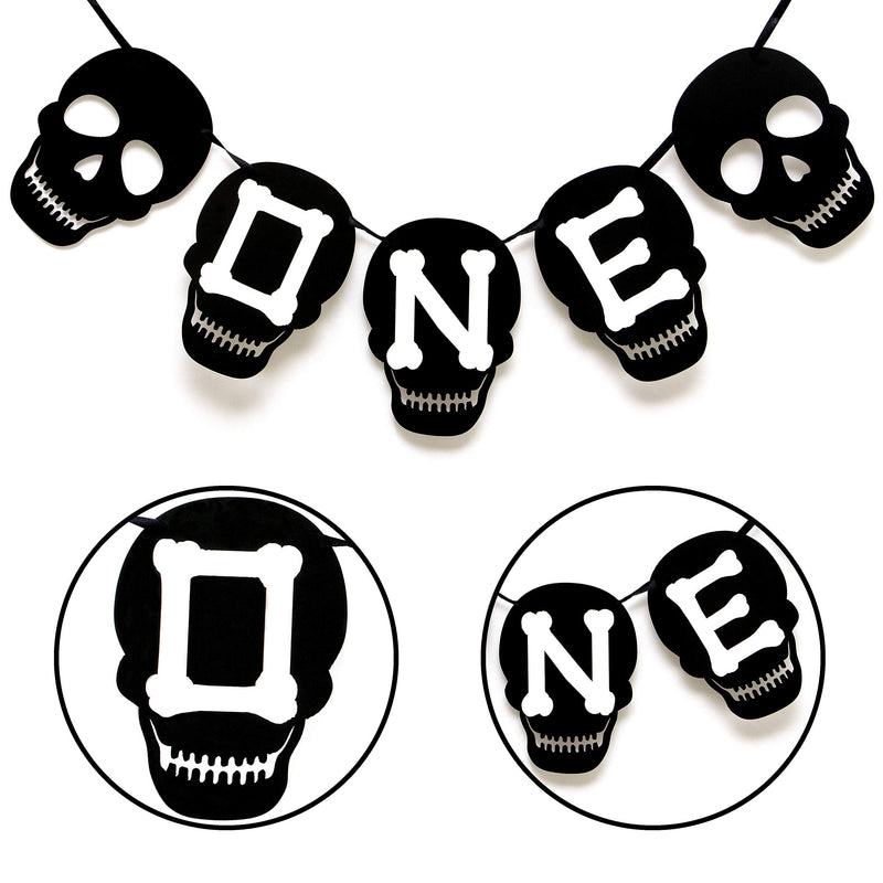 Seyal® Black Skull One Banner