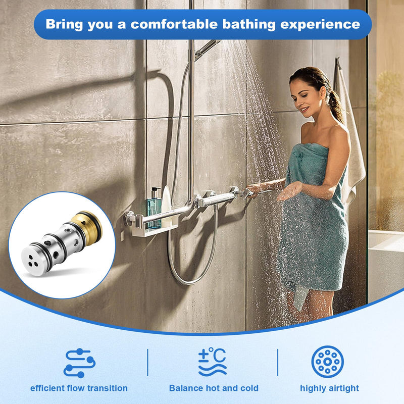 1423 balancing spool, Fits Moen Tub Shower and Shower-Only Faucets132343 | Fits 1423 Moentrol Pressure Balancing Spool Helps Restore Water Temperature & Pressure Control