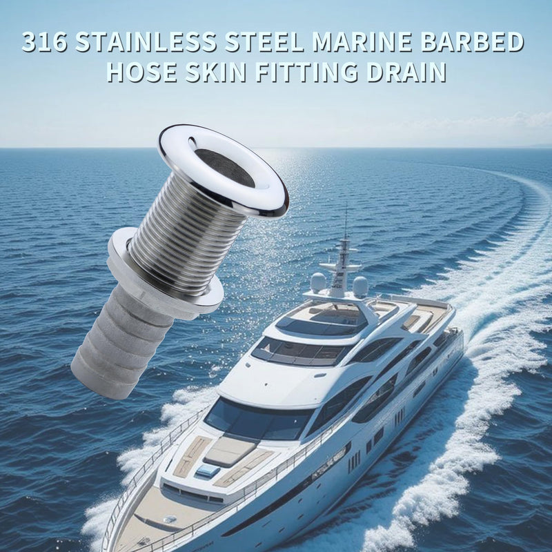Boat Cleat Open Base Boat Cleat 4/5/6/8 inch Dock Cleat 316 Stainless Steel Boat Marine Grade, Rope Cleat for Boat Docks Decks Nautical Kayak Yacht 1" B