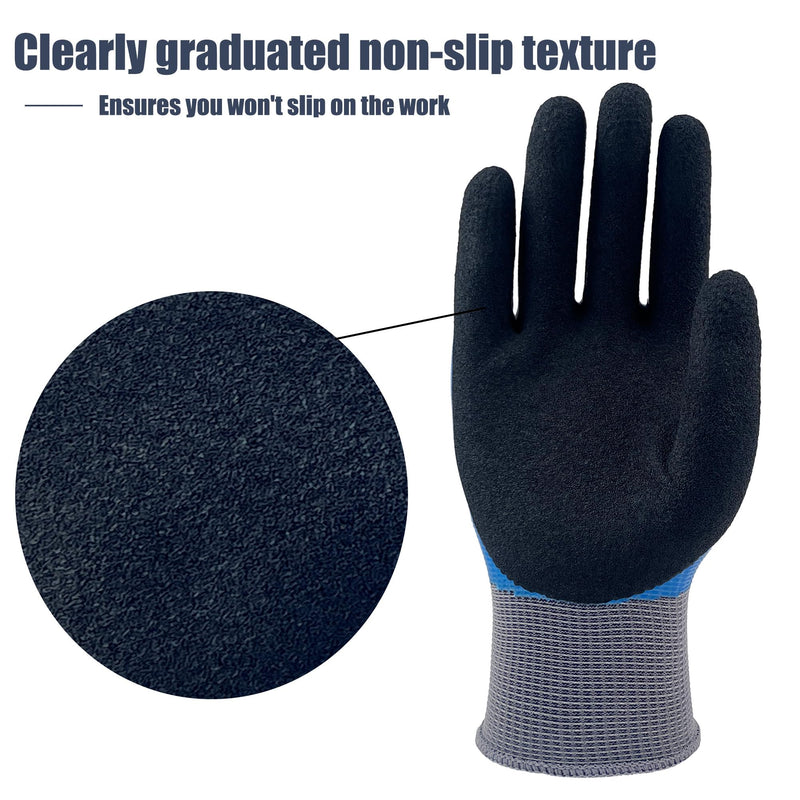 5 Pairs Insulated Electrician Gloves 1000V Voltage Resistant Flame Retardant Work Gloves, Electrical Rubber Non-slip Texture Design for Electricians Prevent Shock 1000V-5pairs