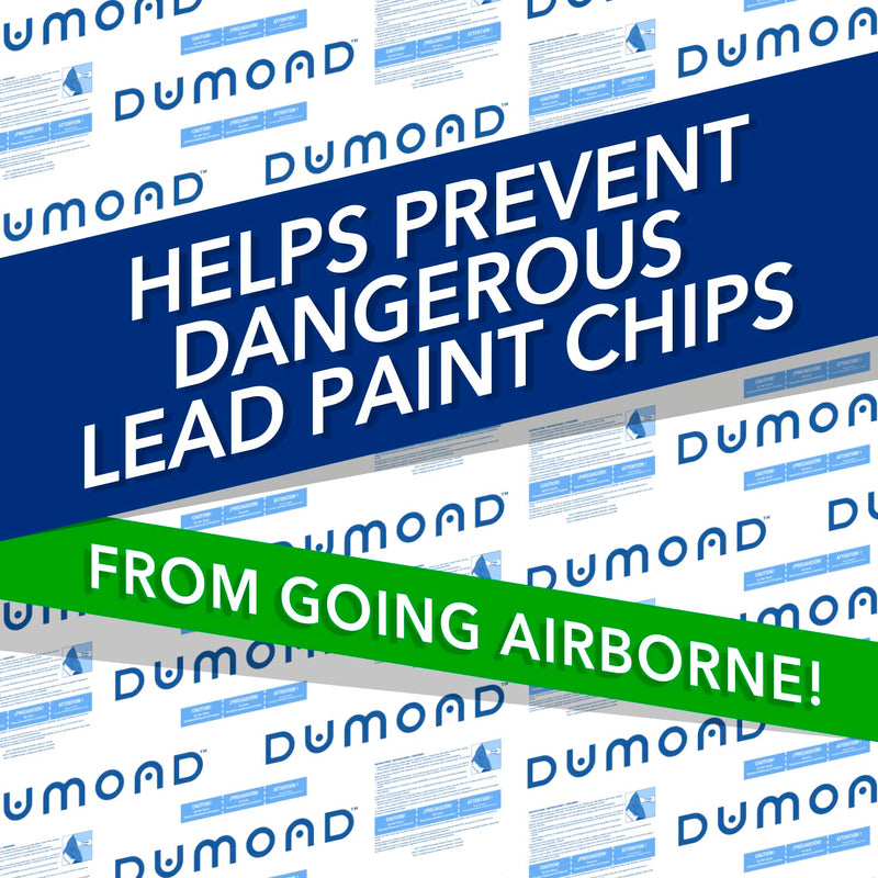 Dumond Laminated Paper - Keeps Dumond Paint Removers in Wet State - Extends Product Life & Speeds Removal - Traps Paint Flakes & Debris - Easy Disposal of All Paint Residue - 1 Roll, 13” x 300 ft.
