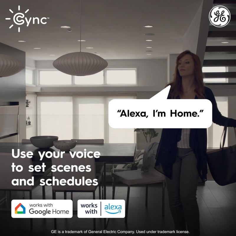 GE Cync Reveal HD+ Smart Undercabinet Light Fixture, Color Changing Undercab Light, Smart Wi-Fi Kitchen Light, Works with Alexa and Google Home, 18-in Bar 18 Inch Light Bar