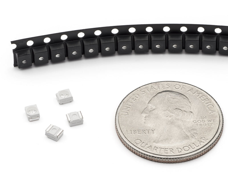 Oznium 20 Pieces of PLCC-2 Surface Mount LEDs, 3528 Size SMD SMT LED - Blue 20 Pack