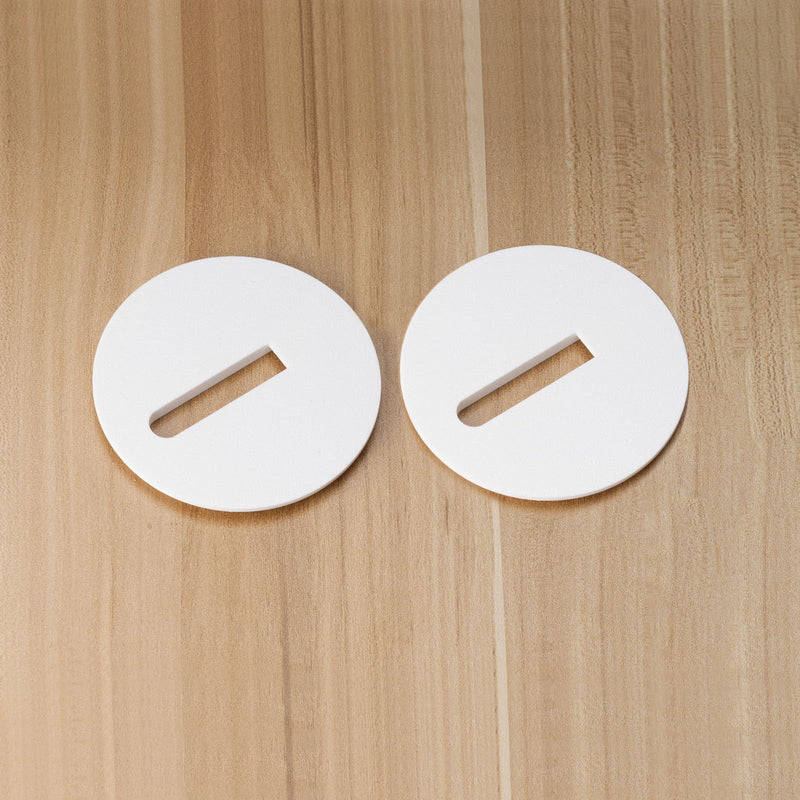 Bidet Bolt Cover Plate to Prevent Dust Accumulation, 2 Pack Bidet Bolt Cover Attachment for Toilet Seat 110, 120, 320 and 185