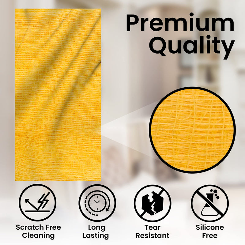 Tack Cloths - 6 Pcs, Remove Dust, Sanding Particles, Clean & Polish, Ideal for Woodworking & Painting, 18x36 (6)