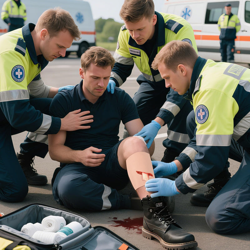 Open Fracture Simulator, Wound Packing Trainer for Medical Education, Trauma Trainer