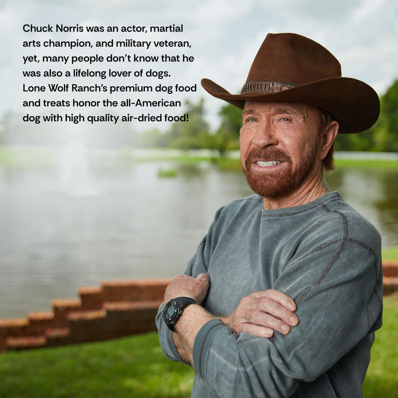 Chuck Norris Lone Wolf Ranch Power GI Probiotic Gut Health Support Supplement Soft Chew for Dogs (30 Count)