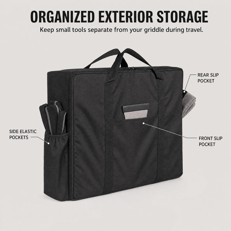 Griddle Carry Bag Fits Blackstone 2364 2250 2246 2363 Standard Black