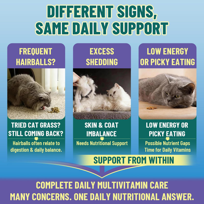 VICSOM Dog Allergy Chews & Cat Multivitamin Taurine Chews Bundle, Itch & Gut Support for Dogs + 16-in-1 Daily Wellness Vitamins for Cats, Skin, Coat, Immune & Digestive Support for Multi-Pet Families