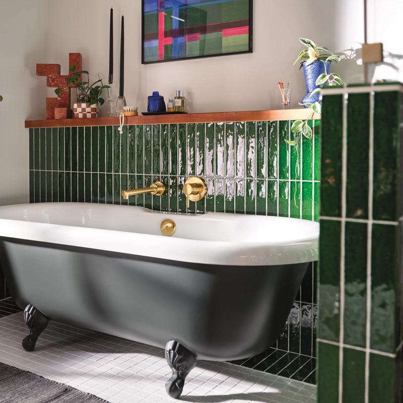 Moen Align Brushed Gold 24-Inch Modern Single -Towel Bar, YB0424BG 24 Inch 24" Towel Bar