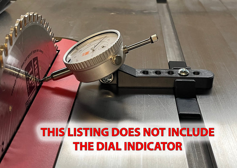 Table Saw Alignment Gauge Without Dial Indicator - Calibrate and Align Your Blade & Fence - Eliminate Burn Marks and Reduce Kickback - Made in USA