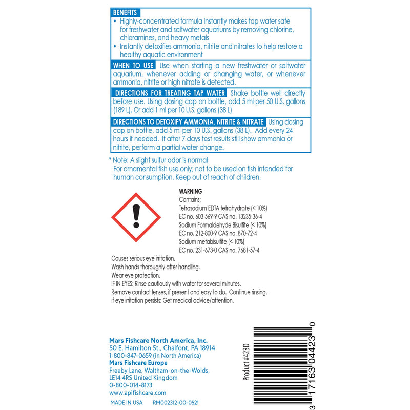 API AQUA ESSENTIAL Water Conditioner 8 ounce bottle