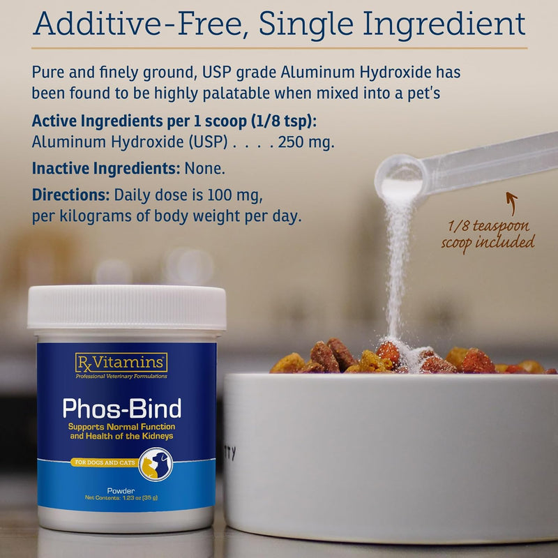 Rx Vitamins For Pets - Phos-Bind 35 gm Powder - NewNest Australia