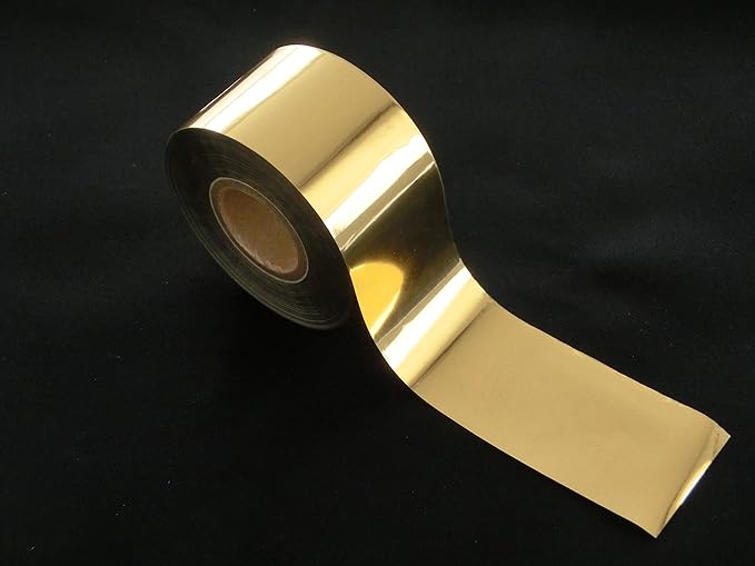 Murata Gold Leaf Gleam Foil "Glinting" Metallic Foil for Foil Stamping Machines (Gold) [For Leather Crafts/Genuine Leather/Leather] - NewNest Australia