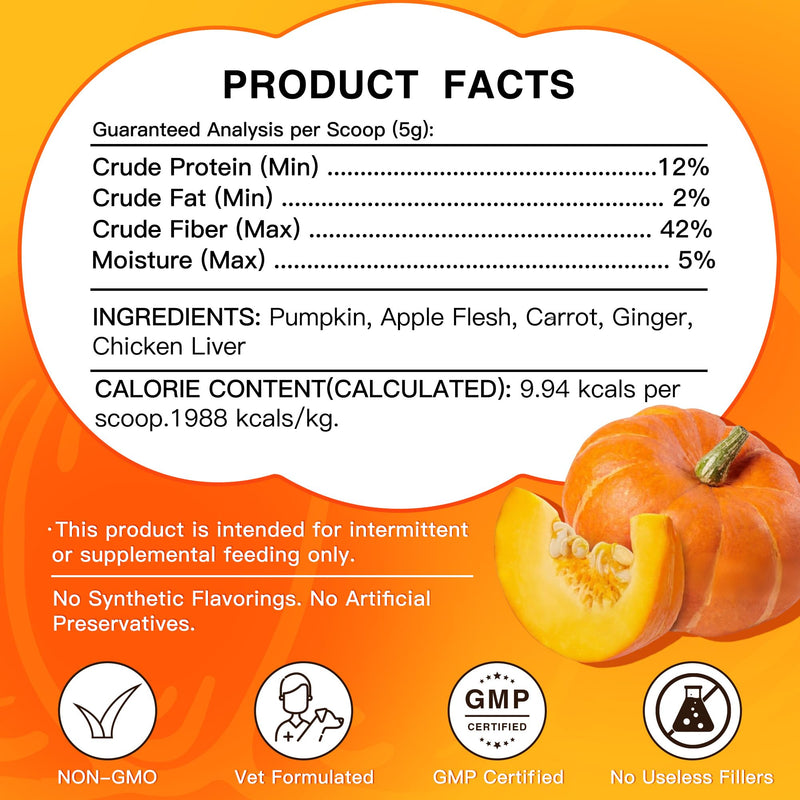 Dog Vitamins Powder & Pumpkin Powder