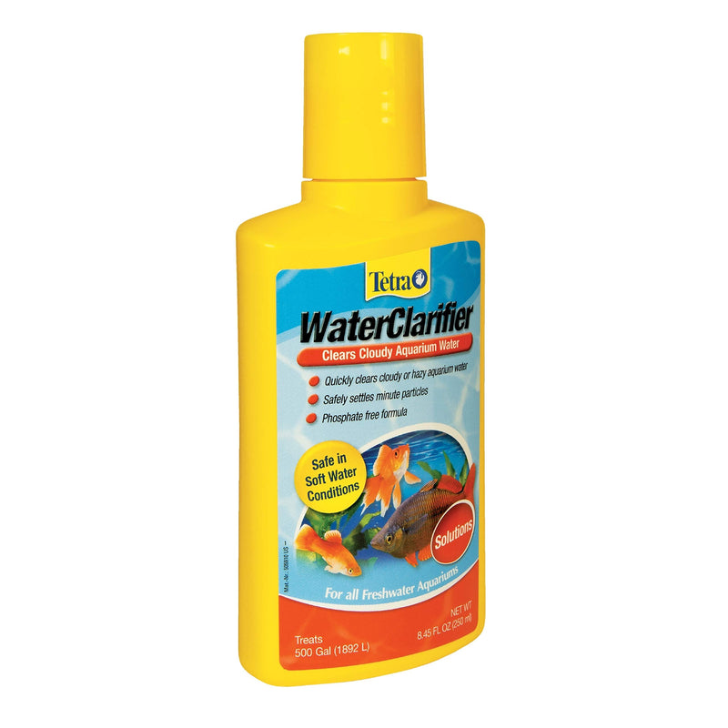 Tetra Water Clarifier, Aquarium Treatment Solution, 8.45 oz, Clears Cloudy Aquarium Water, Safe to Use with Fish and Plants, For Fresh Water 8.84 oz