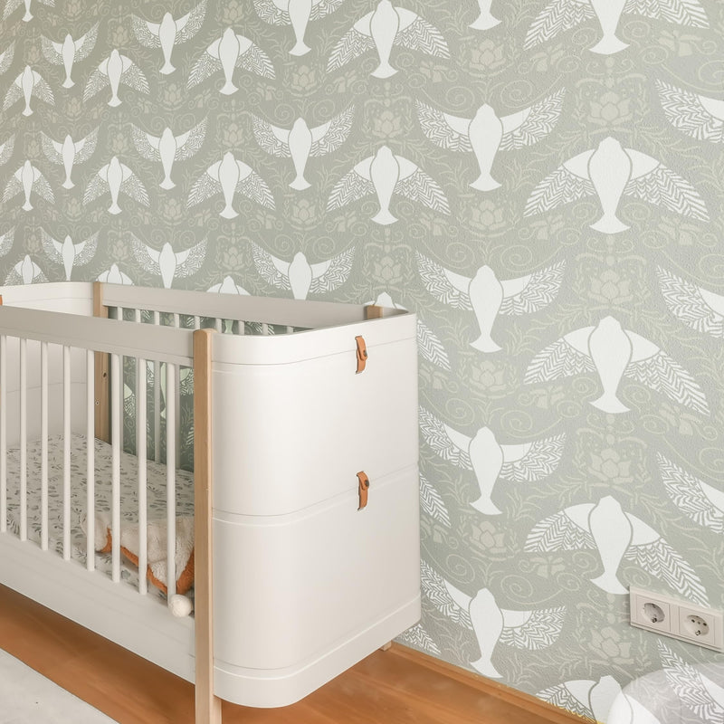 STENCILIT Birdies Large Wall Stencil for Painting - 17x19in Stencil