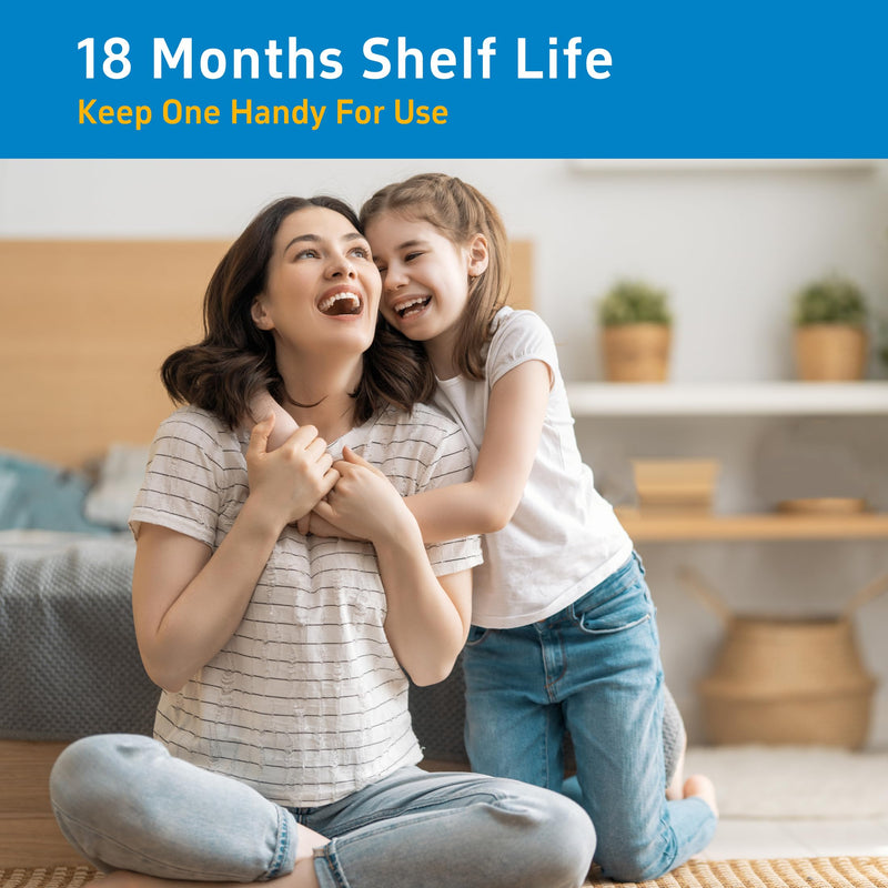 Healgen Rapid Check COVID-19, Flu A&B Antigen Test Kit, The First FDA Authorized OTC 3-in-1 Flu & COVID Home Test, Easy to Read Dual Windows, Results in 15 Mins, 18-Month Shelf Life, 1 Test