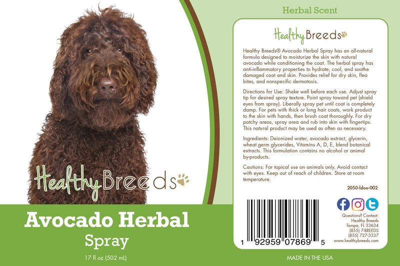 Healthy Breeds Labradoodle Avocado Herbal Spray 17 oz