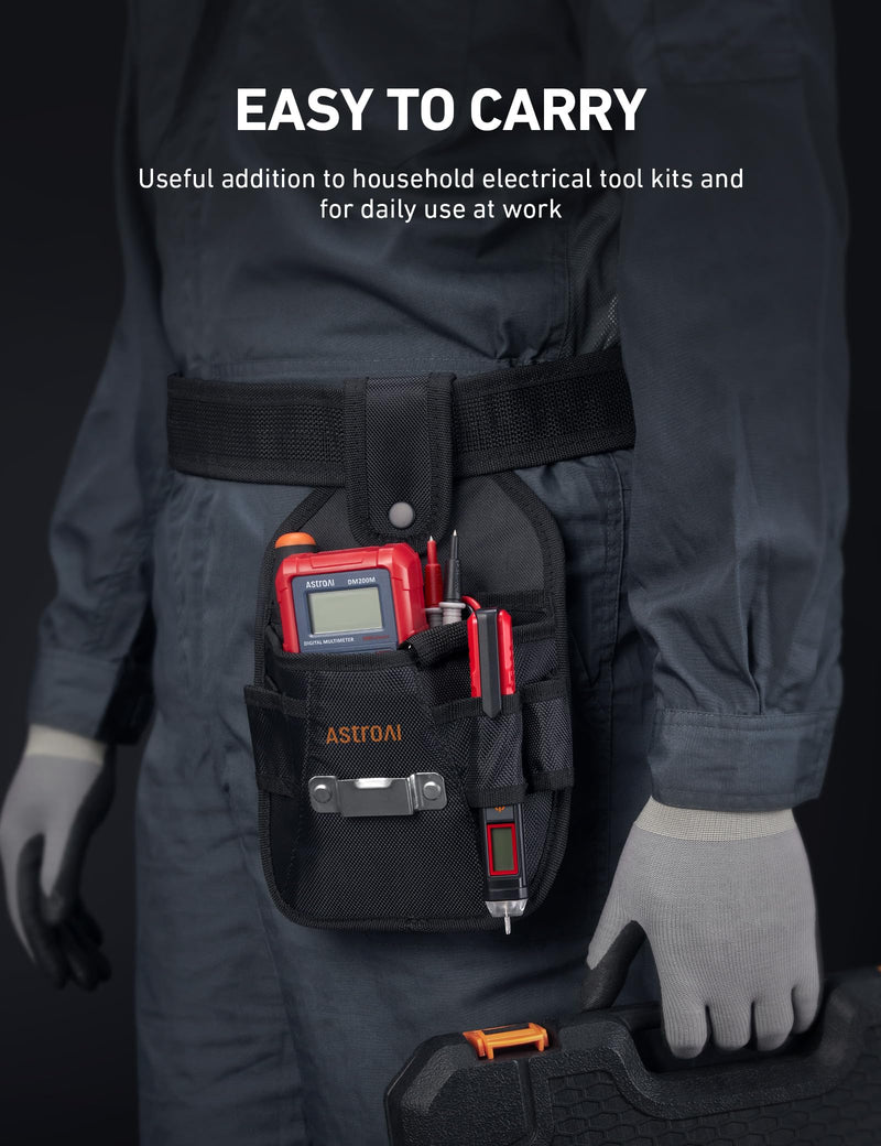 AstroAI VTS1000H Voltage Tester with Screwdriver, Non-Contact Electrical Tester, Dual Range AC 12V/70V-1000V, Live Wire Tester, Wire Breakpoint Finder, Audible Alarm, LCD Percentage Display