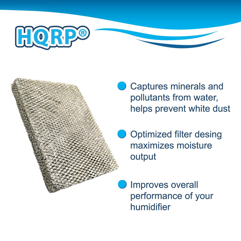 HQRP 2-Pack Water Filter Replacement for Bryant P110-3545 fits HUMBBLBP, HUMBALBP, HUMBBLFP, HUMBALFP, HUMCRLBP, HUMCRLFP series Humidifiers