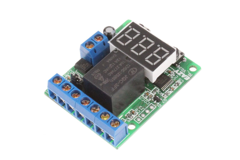 NOYITO Voltage Relay Module Upper Lower Limit Detection Control Switch Off ON Over Voltage Protection Battery Charge Discharge Timing (12V) 12V