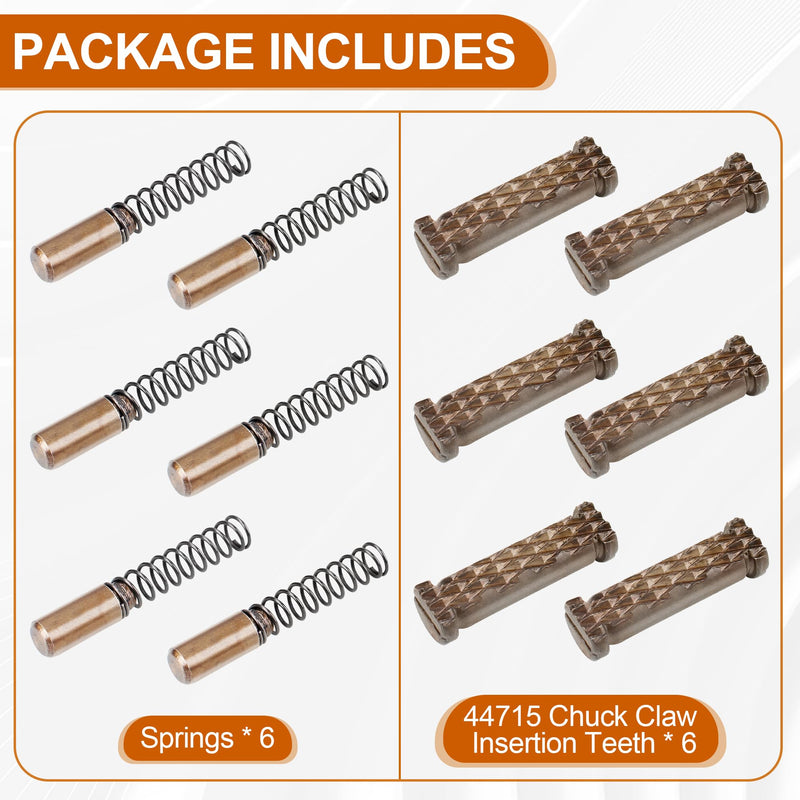 44715 Front Jaw Insert Set fits RIDGID 300 535 Pipe Threading Machines ﻿