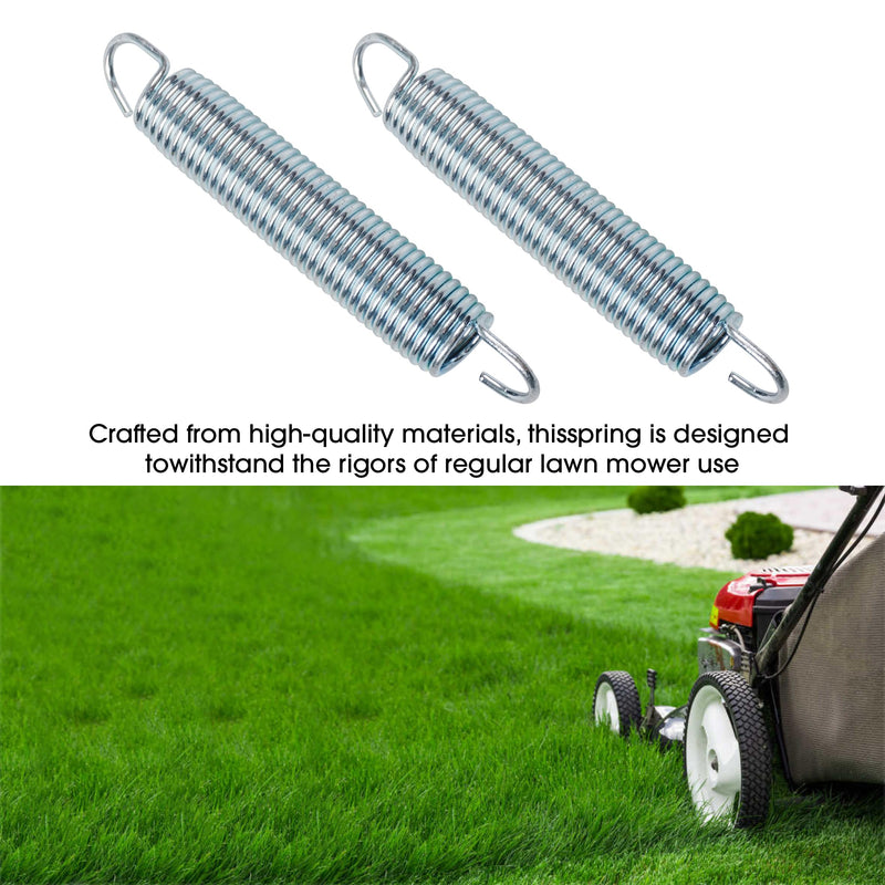 1715435SM Chrome Plated Extension Spring for Simpli-licity Mowers Customized. Extension - 1.00 Meets Specific Duty Conditions, #1666786 Chrome Plated for Durable wear Resistance 2 pcs.
