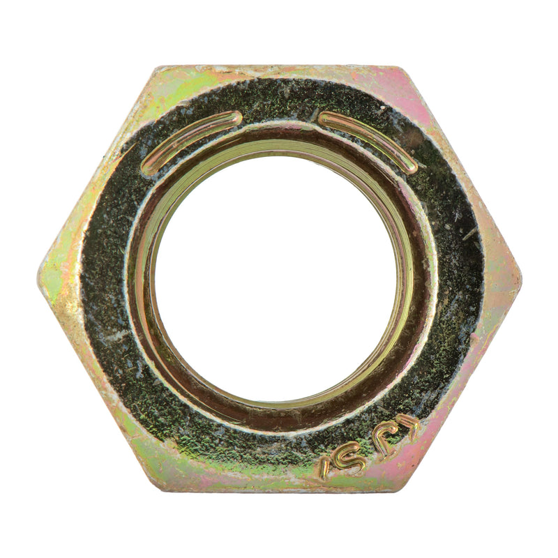3/8"-16 (100 Pack) Grade 8 Hex Nut, Coarse Thread, Yellow Zinc by Makers Bolt 3/8"-16 (100 pack)