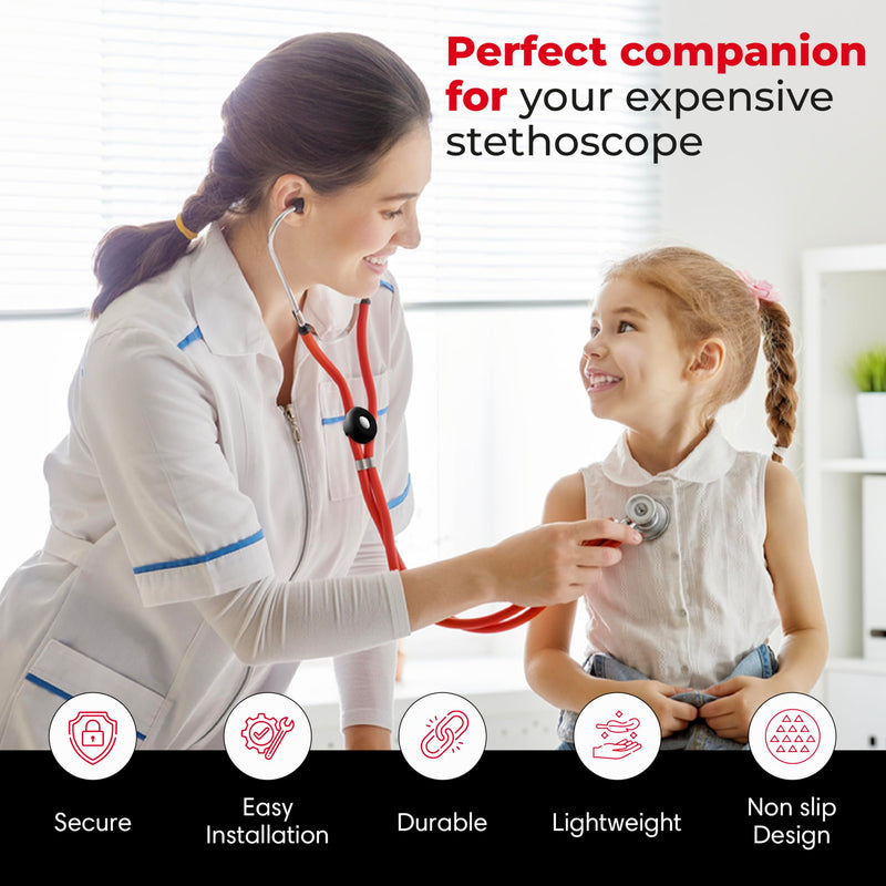 Stethoscope AirTag Holder, Attach to Never Lose Your Stethoscope (Pack of 1)