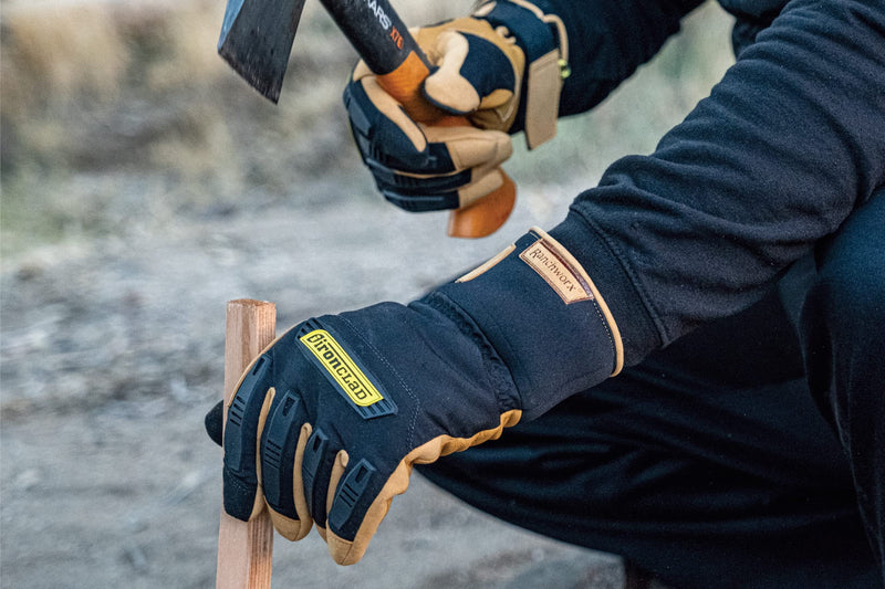Ironclad Ranchworx Cold Condition Winter Work Gloves RWCC, Cold Weather Protection Rated to 5°F/-15°C, Full Water-Repellent Construction, Touchscreen, (1 Pair), RWCC-07-XXXL, Size XXX-Large 3X-Large