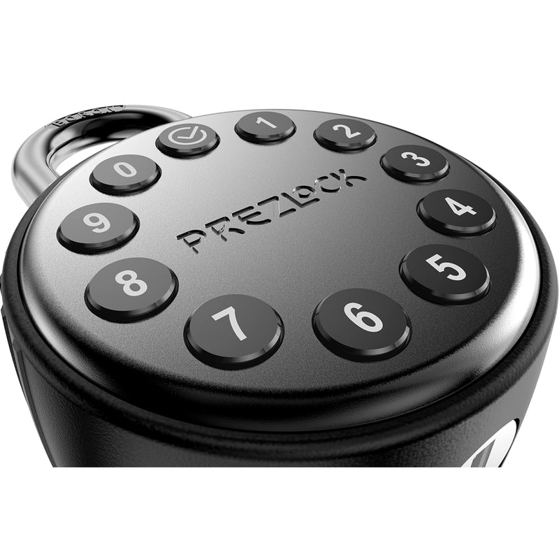 Electronic Combination Padlock with Key Backup, Suitable for Outdoor and Heavy Duty uses, Water Resistant, IP65 Weatherproof.
