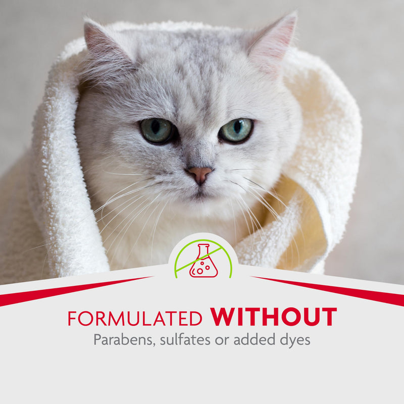 FURminator Tub-Free Deshedding Foam Comb, 3 Ounces, Grooming Comb for Cats Helps Freshen Coat and Reduce Odors with No Rinsing - PawsPlanet Australia