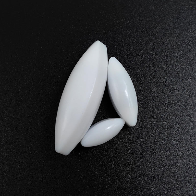 10Pcs PTFE Magnetic Stirrer Mixer Stir Bar, Stir Rod Magnetic Laboratory Bar 50mm/1.96 inch 50mm/1.96inch