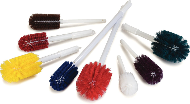 SPARTA Industial Tank Brush Pipe Brush, Drain Brush with Handle for Commercial Kitchens, Polyester, 5 Inch, White