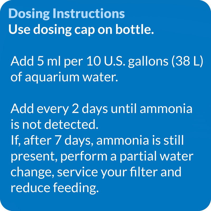 API AMMO-LOCK Freshwater and Saltwater Aquarium Ammonia Detoxifier 8-Ounce Bottle (45D)
