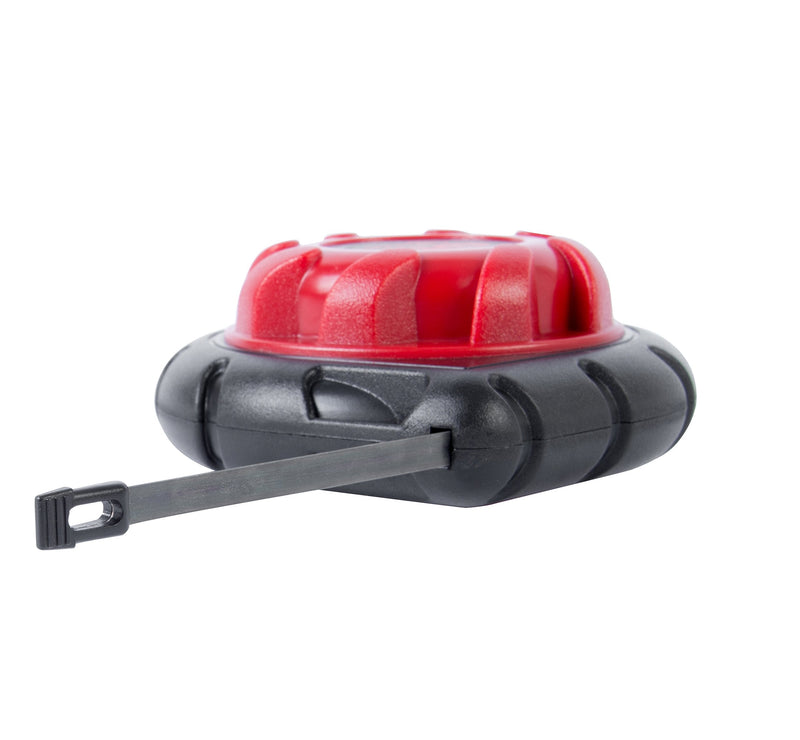 Gardner Bender EFT-15 Mini Cable Snake, 15 Ft Steel Fish Tape, Electrical Wire Fishing Tape, Red & Black