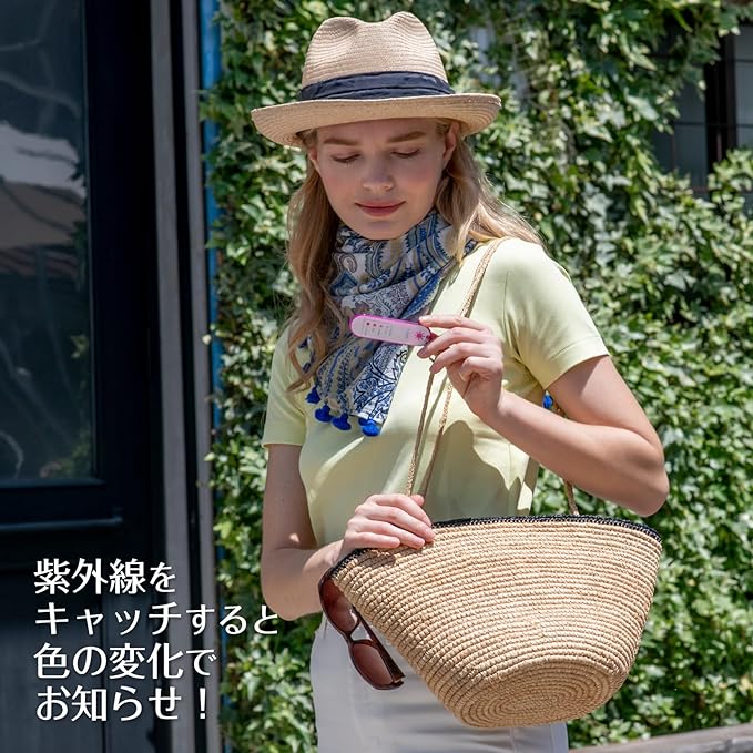 Horiuchi Mirror Industry Checking UV Level Check Lip Mirror, Compact Mirror, UV Rays, Birthday, Gift - NewNest Australia