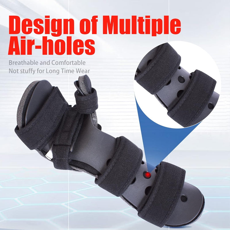 Stroke Rest Hand Splint, 5 Finger Muscle Aatrophy Rehabilitation Night Immobiliser, Orthotics Stabilizer For Stroke Regeneration And Arthritis, Light Cramps, For Left And Right Hand