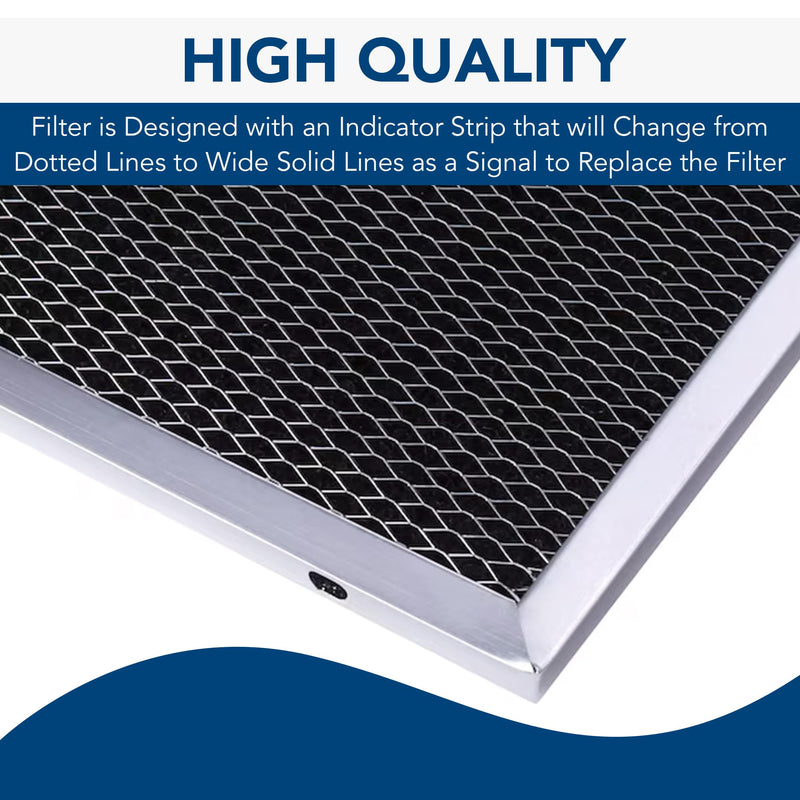 Broan-NuTone HPF30 Replacement Charcoal Filter (XC) for Dual Filter Ductless Range Hoods, Carbon Air Filter, Set of 2 2 Count (Pack of 1)
