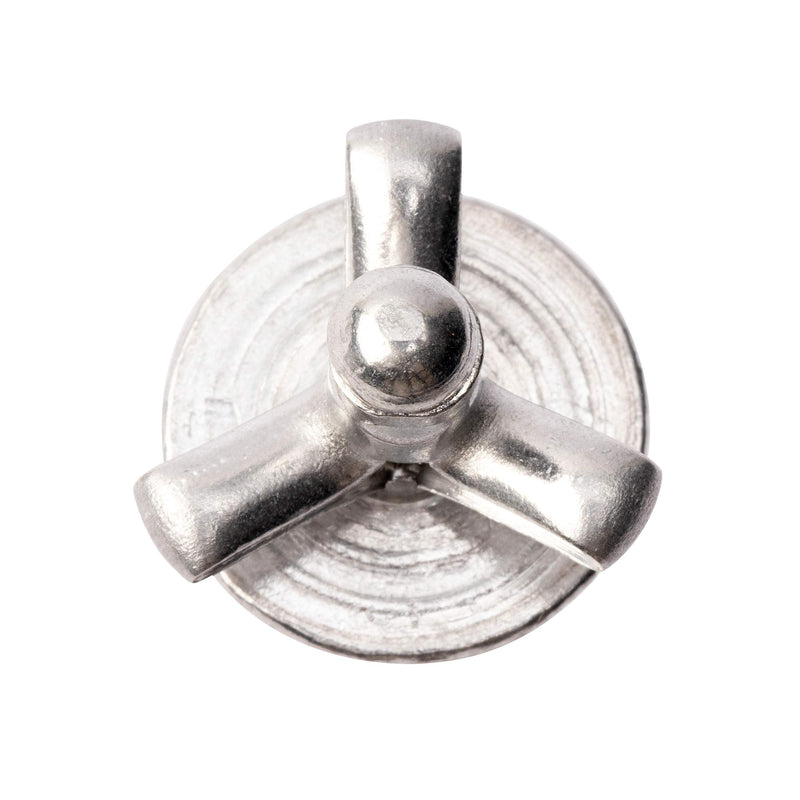 ISPINNER 50pcs 3/16" x 1" Large Head Tri-Fold Exploding Aluminum Pop Rivets (Silver) 3/16" x 1" Silver