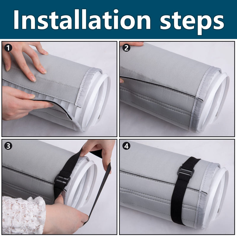 Portable Air Conditioner Hose Cover Wrap, AC Hoses Insulation Sleeve 1 Pcs