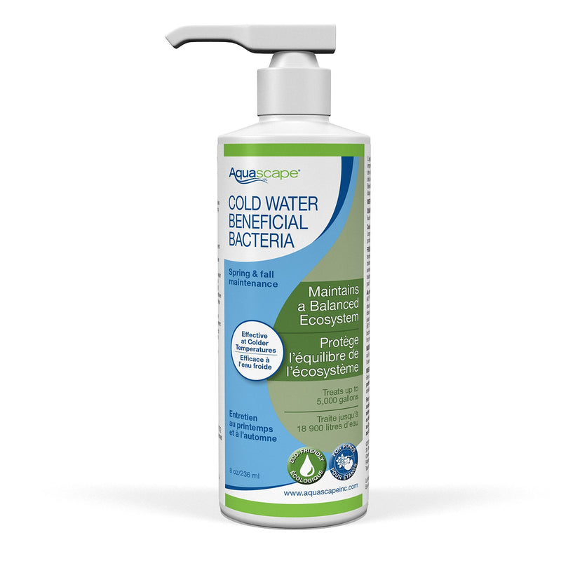 Aquascape Cold Water Beneficial Bacteria for Pond and Water Features 8 oz. / 236ml, 98892 8 fl oz