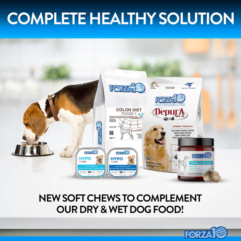 Forza10 Dog Vitamins Supplements, Dog Multivitamin Chews, Pet Vitamins for Dogs, Peanut Butter Flavor Dog Supplement, Multivitamin for Dogs, Senior Dog & Puppy Vitamins, Small to Large Breeds, 90 Ct. - PawsPlanet Australia
